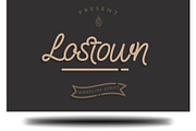 Lostown Monoline Script, a Script Font by Rochart (Thumbnail 1 of 13)