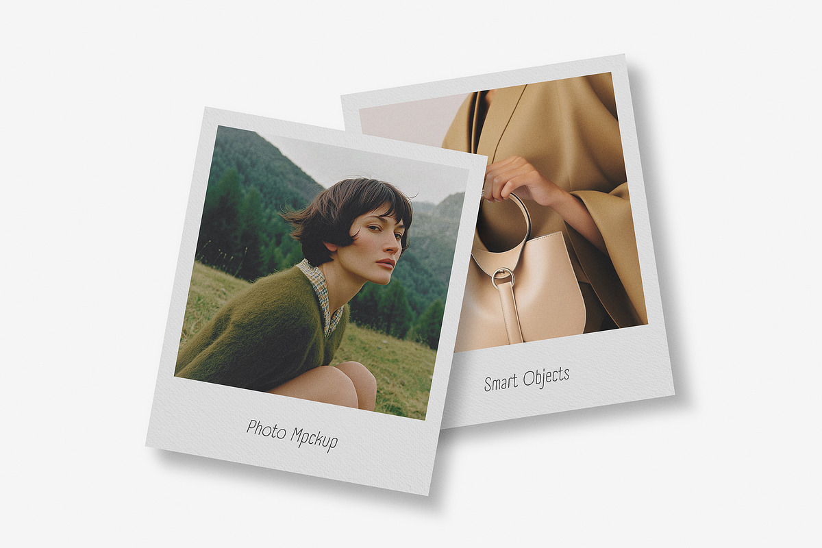 Polaroid Photo Mockups, a Pens & Pencil Mockup by Design Squad (Photo 3 of 4)