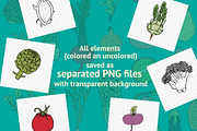 Farm goods - vegetables and fruits, an Object Graphic by Karina.sketch (Thumbnail 3 of 6)