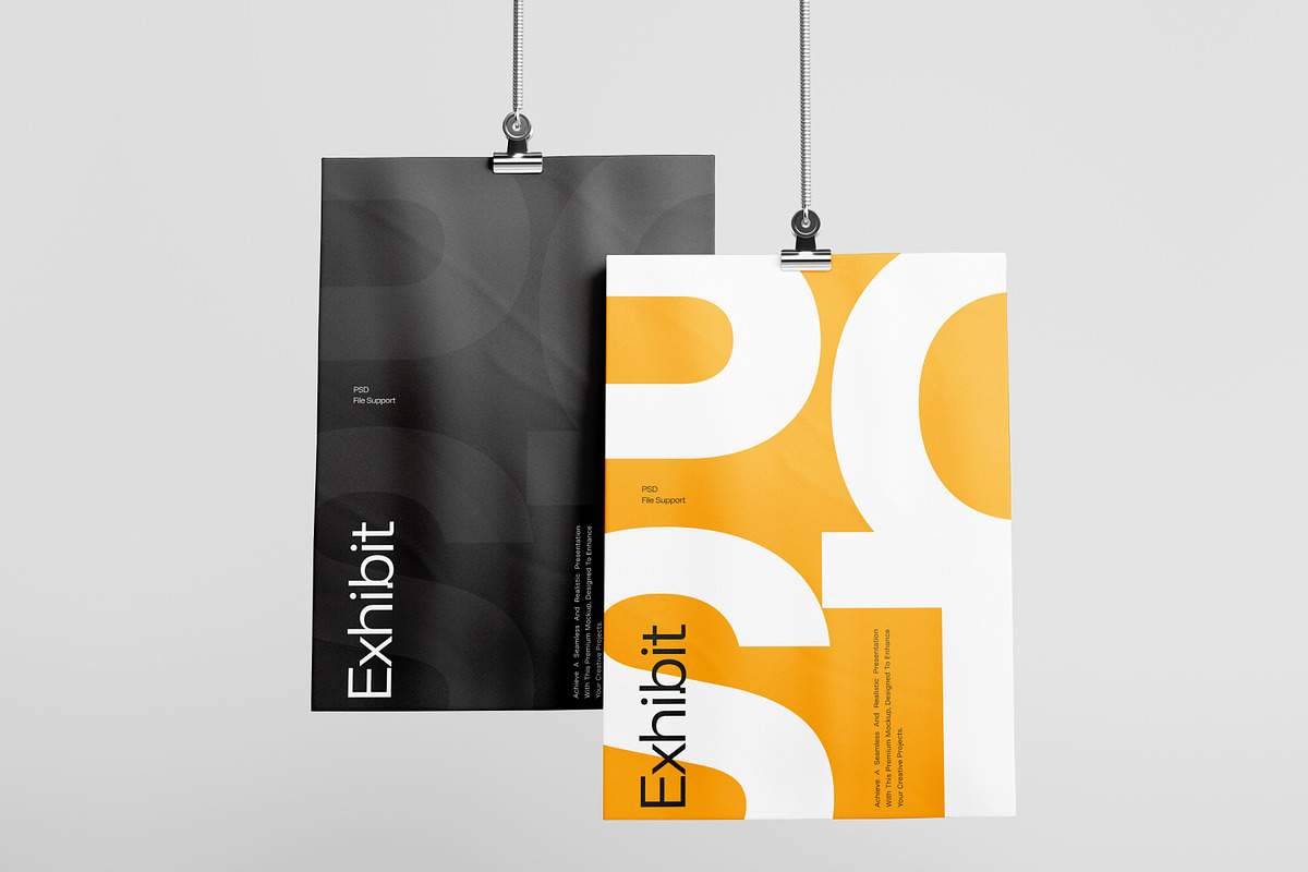Poster Mockup, an Advertising Mockup by SLAB! Design (Photo 6 of 6)