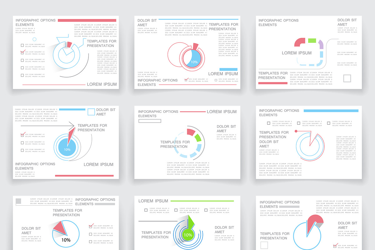 Infographic brochure elements, a Work Illustration by Mechik (Photo 2 of 10)