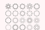 Hand Drawn Round Leaves SVGs, a Decorative Illustration by M9 Design (Thumbnail 10 of 10)