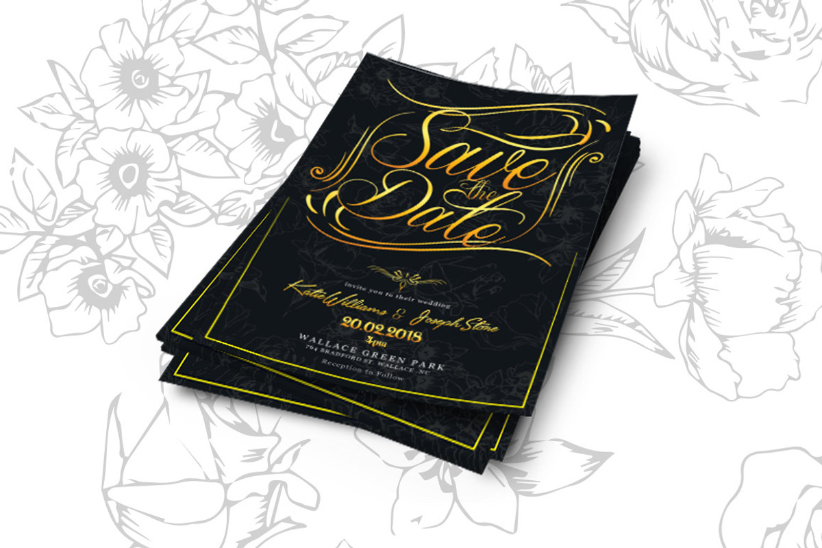 Wedding Invitation, a Card Template by Tiaga (Photo 2 of 3)