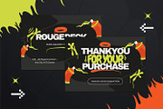 Rouge Deck - Thank You Card, a Print Template by StreaksideStd (Thumbnail 2 of 3)