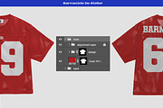 Mesh Jerseys mockup download, a Shirt Mockup by Barmecide Mockup Studio (Thumbnail 3 of 3)