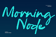 CS Sandra Pixel, a Script Font by Craft Supply Co. (Thumbnail 2 of 8)