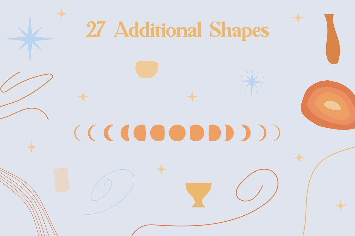 Shapes and Landscapes Collection, a Texture Illustration by Aiden Walker (Photo 4 of 9)