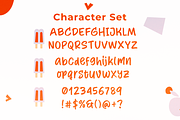 Tasty Brownies - a Fun Font, a Script Font by Ali Hamidi (Thumbnail 8 of 9)