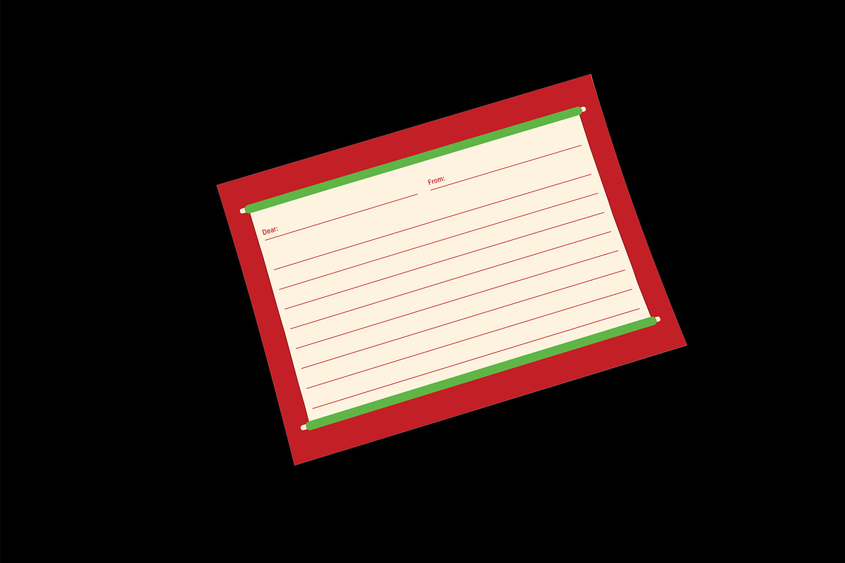 Red Chinese New Year Greeting Card, a Card Template by Neermana (Photo 4 of 4)