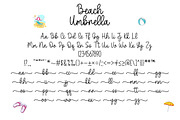 Beach Umbrella Duo, a Script Font by DN Creative (Thumbnail 9 of 10)