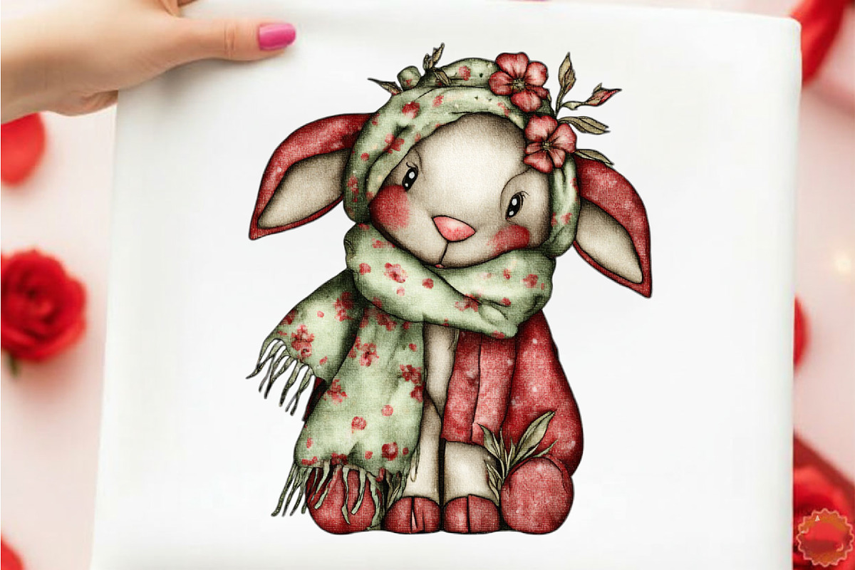 Whimsical Easter Goat Clipart, an Illustration by designcity5 (Photo 5 of 5)