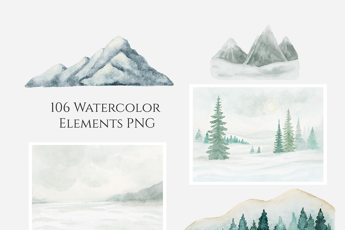 Winter Romantic Picnic, an Object Graphic by Kattypainting (Photo 4 of 11)
