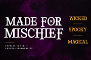 Fantasia Halloween - Spooky Typeface, a Serif Font by agnyhasyastudio (Thumbnail 3 of 13)