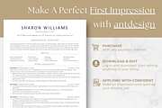 ATS Resume Template | Modern Resume, a Resume Template by AntDesignStudio (Thumbnail 9 of 9)