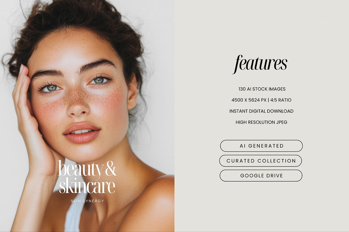 Skincare Beauty Stock Image Bundle, a Beauty & Fashion Photo by COCO Designs (Photo 2 of 20)