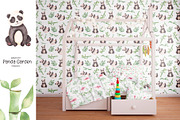 Panda Garden, an Animal Illustration by MayaNavits (Thumbnail 17 of 19)