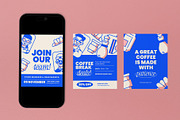 Coffee Shop Instagram Post - Figma, a Social Media Template by graphicook (Thumbnail 3 of 3)