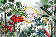Vintage Jungle - Botany Tropical Set, an Object Graphic by Kaleriia (Thumbnail 1 of 12)