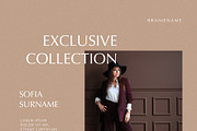 Fashion Brand Instagram Ads Banner, a Social Media Template by IconexUI (Thumbnail 4 of 5)