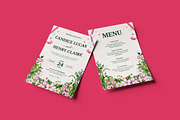 Floraline Wedding Invitation, an Invitation Template by dokudokunomi (Thumbnail 3 of 4)