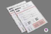 Elegant 1 page CV template, a Resume Template by Chic templates (Thumbnail 3 of 4)