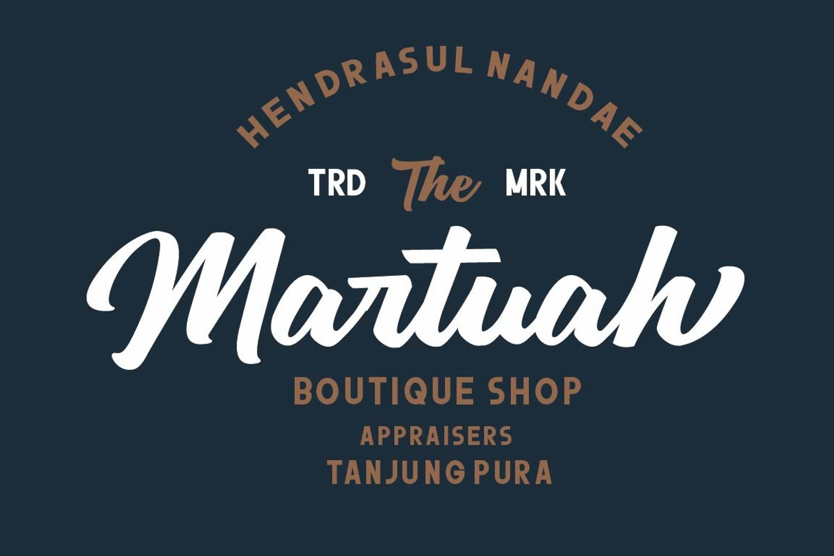 Martuah Font preview 6