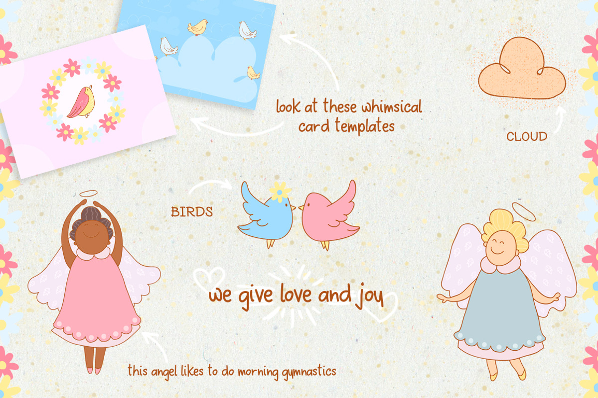 Breath of Angel. Romantic kit, an Illustration by Daria Chegaieva (Photo 3 of 9)