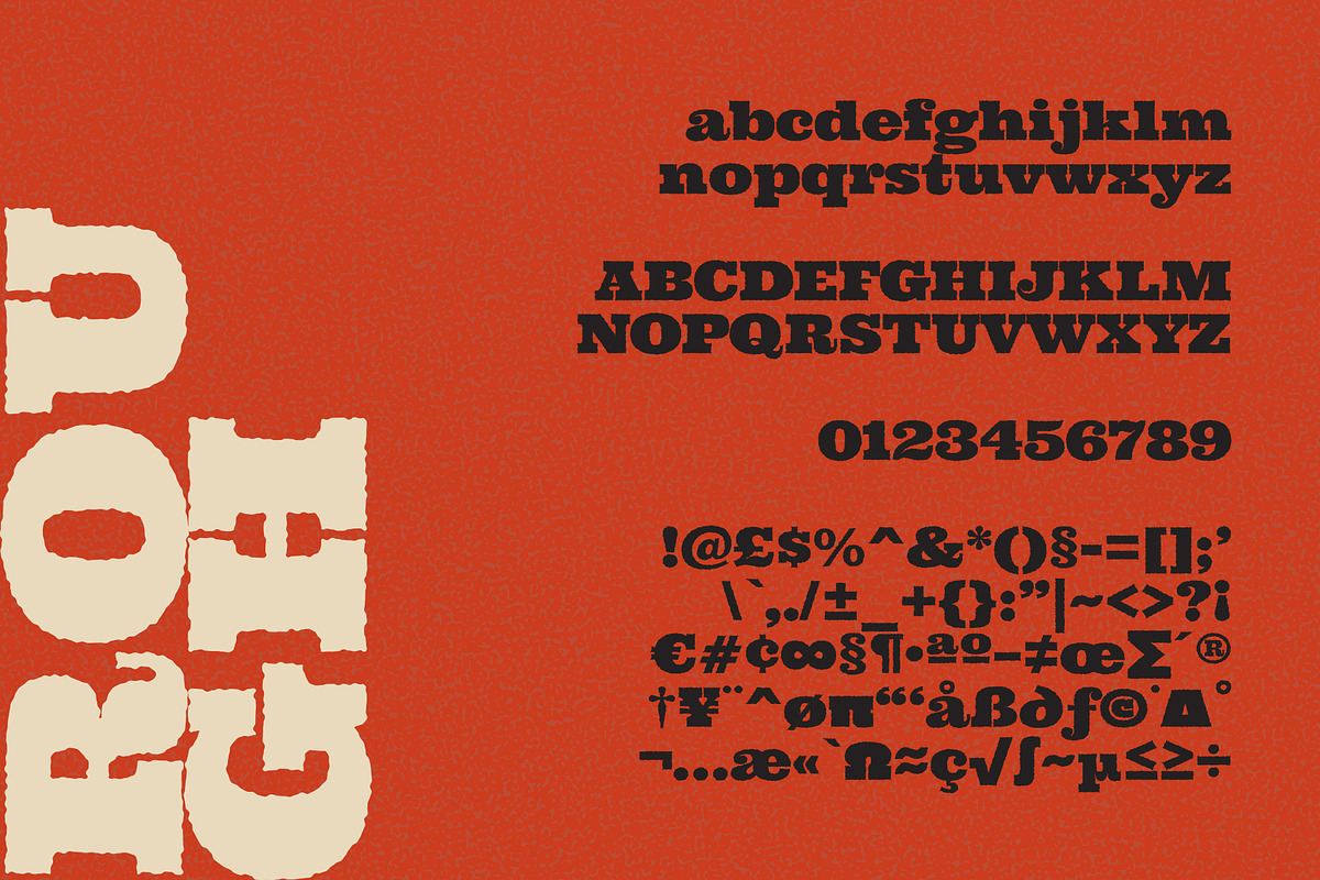 Becrat Font OTF & TTF, a Slab Serif Font by Horlleys (Photo 3 of 9)