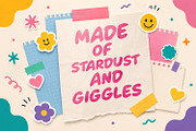 Lacola Coco Playful Handcrafted, a Sans Serif Font by Maulana Creative (Thumbnail 3 of 7)