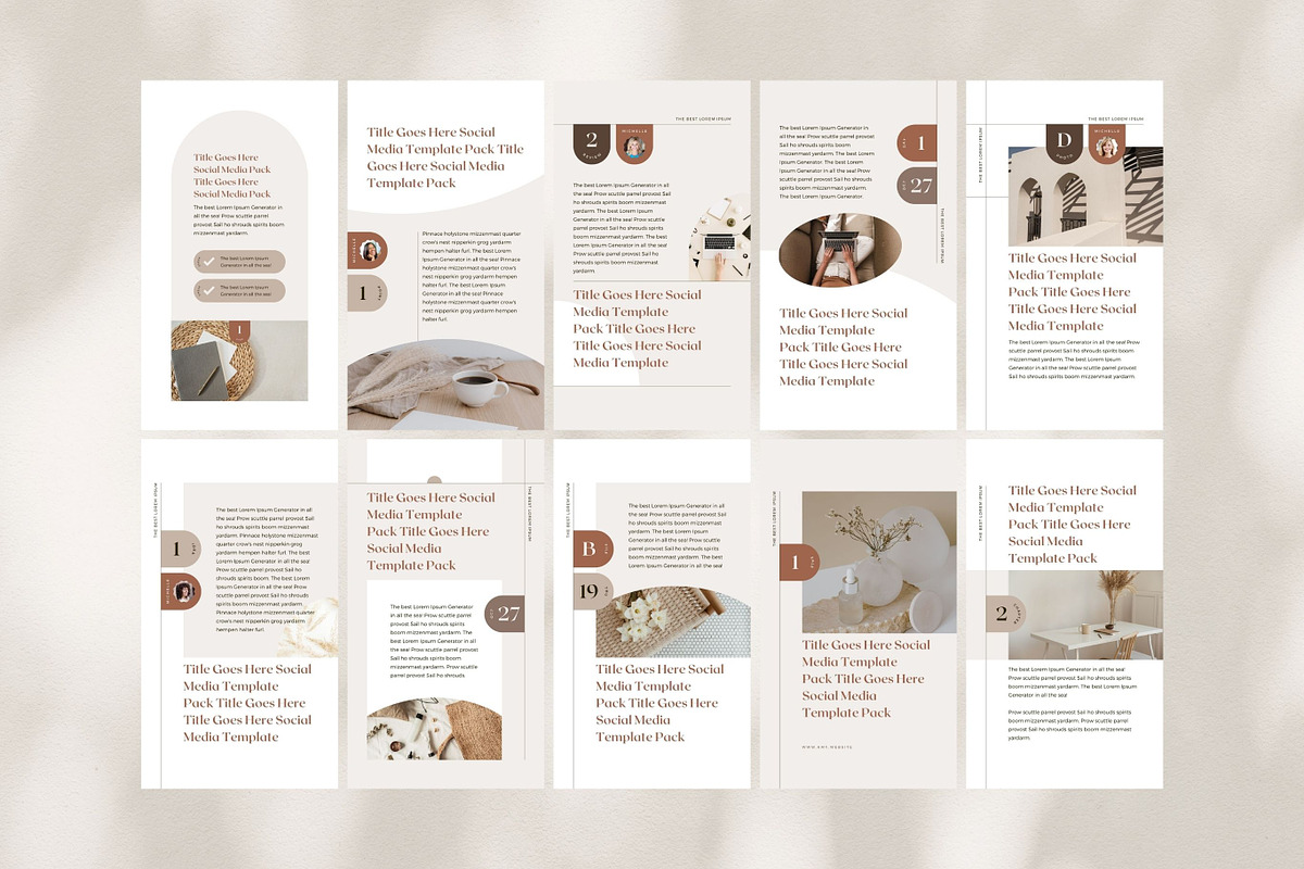 Instagram Story Templates Canva, a Social Media Template by Keikoya (Photo 14 of 16)
