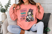Sassy Raccoon Therapy Trash PNG, a Seasonal Illustration by Craft Nest (Thumbnail 3 of 6)
