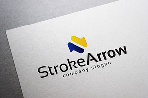 Stroke Arrow Logo