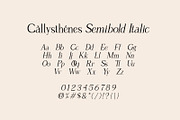 Callysthenes Serif Font, a Serif Font by Jrray Studio (Thumbnail 11 of 12)