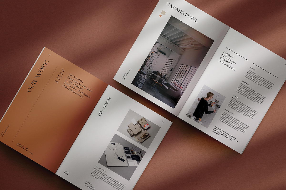 Graphic Design Portfolio, a Brochure Template by Occy Design (Photo 4 of 12)