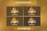 Cozy Autumn Bear Stream Package, a Graphic by TheDoodleSweets (Thumbnail 2 of 7)