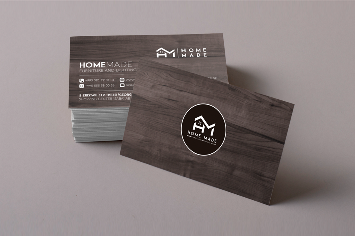 Wooden Business Card, a Business Card Template by Nikolozgraphic (Photo 1 of 6)