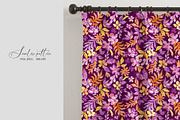 Purple Floral Seamless Pattern, a Pattern Graphic by SirenaArt (Thumbnail 14 of 15)