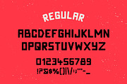 Grit Shop | Vintage Textured Font, a Sans Serif Font by HeyAidan (Thumbnail 3 of 8)