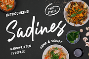 Sadines - Font Duo, a Script Font by A.Budianto (Thumbnail 2 of 6)