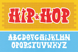 Graffiti Letters Vector Set