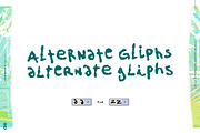 A Summer Morning - Handwritten Font, a Handwritten Font by TANOSHII DESIGN (Thumbnail 4 of 5)