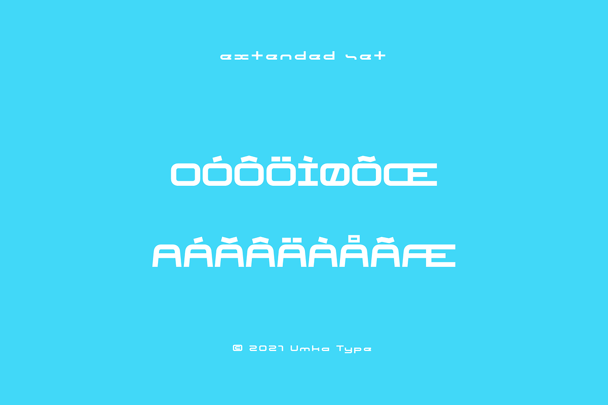 Aurora Display Font, a Font by alpercakici (Photo 3 of 9)