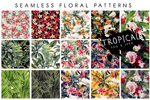 Seamless Tropical Patterns