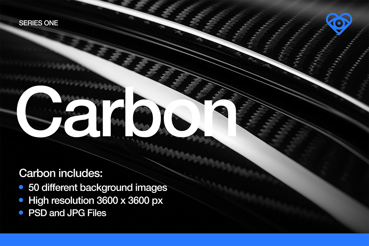 Carbon - 50 Black & White Textures, a Background Graphic by ikono.me (Photo 1 of 6)