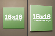 Canvas Mockup Bundle, a Print Template by Saunter Studios (Thumbnail 2 of 5)