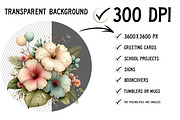 Tropical Lush Green Birthday Clipart, an Illustration by Craft Nest (Thumbnail 2 of 12)