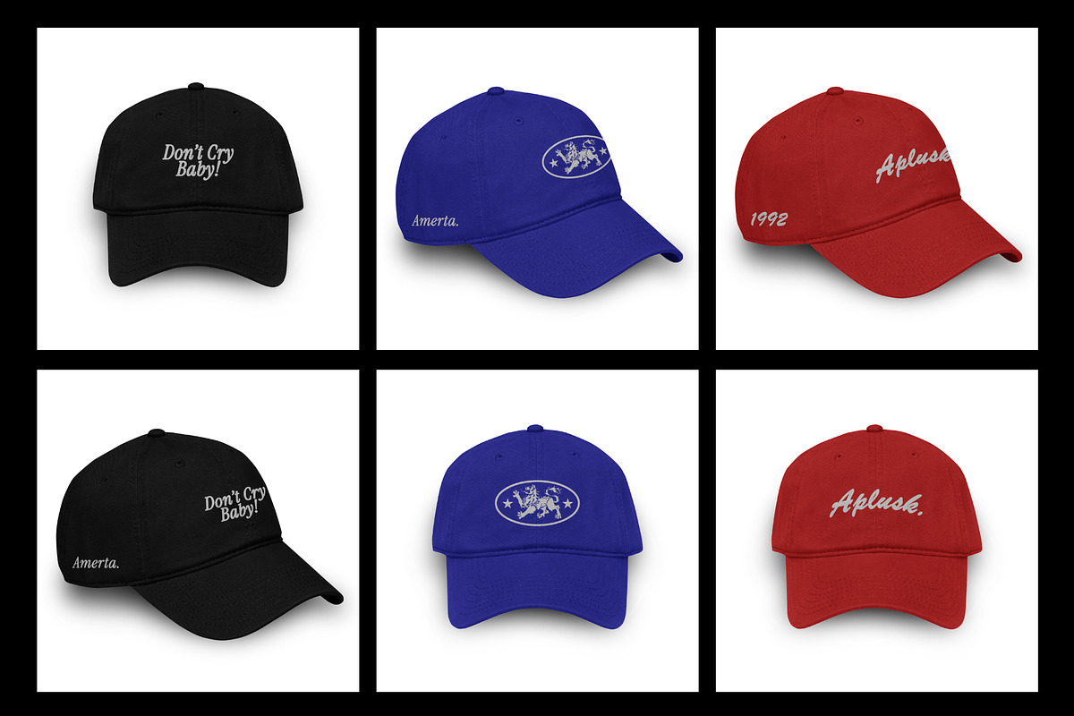Baseball Cap Mockup by irhasalfahad, a Hat Mockup by Irhasalfahad (Photo 4 of 5)