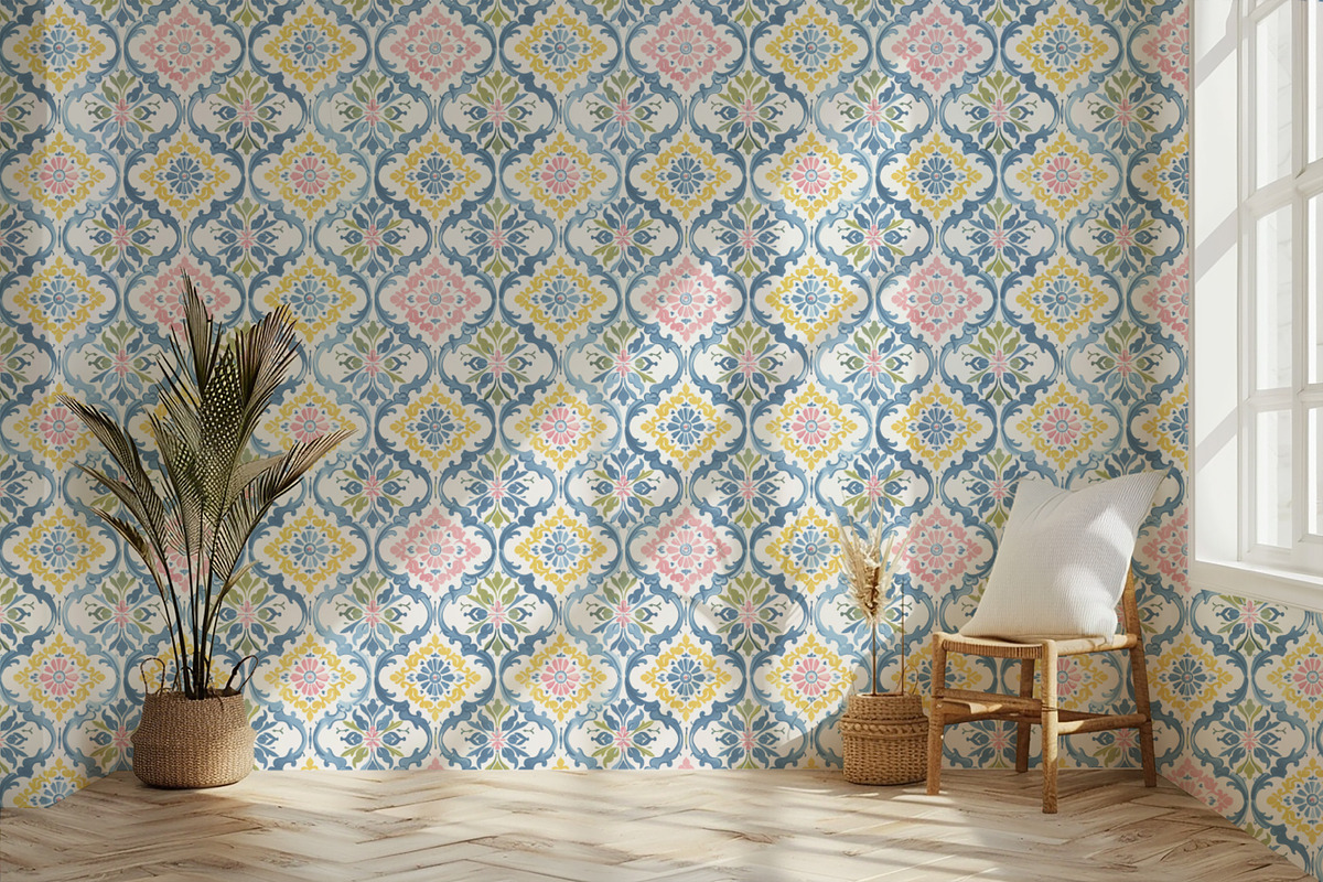 Antique Mediterranean Arabesque, a Pattern Graphic by Olya Creative (Photo 7 of 11)