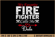 My Favorite Firefighter Call Me Dada, an Illustration by Handy Arts Studio (Thumbnail 1 of 3)