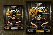 Luxury DJ birthday bash flyer Psd, a Social Media Template by AfterDark Studio (Thumbnail 3 of 3)
